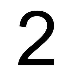 Accessoires de cadre de licence personnalisés de lettre de plaque d'immatriculation adhésive noire de 20 cm - Product Image 1