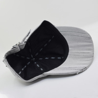 Casquette de baseball en coton vieilli personnalisée, souple et non structurée, style « Dad Hat » avec design déchiré, vente en gros