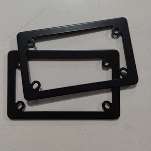 Marco de área de registro de motocicleta, cubierta de etiqueta de placa de matrícula, soporte de placa de matrícula - Product Image 4