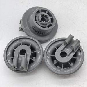 Ruedas de cesta inferior, ruedas de lavavajillas aptas para <span class=keywords><strong>Zanussi</strong></span> AEG/ BOSCH, <span class=keywords><strong>repuestos</strong></span> para lavavajillas domésticos - Product Image 1