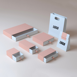 <span class=keywords><strong>Cajas</strong></span> de papel de cartón rígido <span class=keywords><strong>para</strong></span> impresión al por mayor, caja de almacenamiento de lujo con cinta de cuerda, funda de regalo, caja deslizante <span class=keywords><strong>para</strong></span> cajón, embalaje - Product Image 2