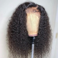 Perruque Cheveux Humains Vierge Ondulés Naturels, Perruque Frontale HD 13x4 en Dentelle, Cheveux Péruviens, Sans Colle, Cuticules Alignées