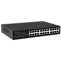 Commutateur réseau 24 ports métal blanc gigabit commutateur réseau complet pour jeu