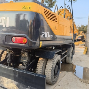 Excavadora de Ruedas Usada Hyundai 210W-9T 210W de 21 Toneladas Fabricada en Corea, Excavadora de Ruedas Usada Hyundai 210 210W 210W-9 210-9 210-9T - Product Image 5