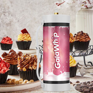 GalaWhip Eco-Friendly Carbon Steel Gas Cylinder Cream Whippers for <b>Dessert</b> Tools Baking Cake Bulk Buyers - Product Image 1