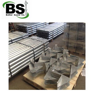 <span class=keywords><strong>Prix</strong></span> compétitif pour les pieux à vis ronds en acier et les pieux hélicoïdaux pour la réparation des fondations de maisons - Product Image 4