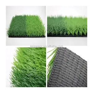 Grama de gramado artificial para futebol, grama artificial chinesa para grama de futebol, grama sintética ecológica