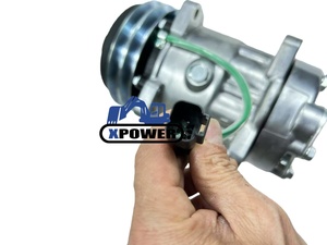 Compresor de Aire Acondicionado A/C 14649606 para Excavadoras y Cargadoras - Product Image 2