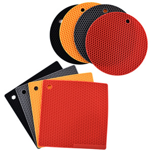 Tapis isolant thermique en silicone alvéolé, qualité alimentaire, double face, antidérapant, résistant aux hautes températures, design minimaliste - Product Image 2