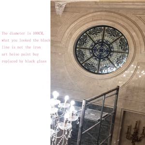 Decoración de Ventana Personalizada de Fábrica, Estructura Sólida y Duradera, Vidrio Estampado con Técnica Tiffany, Adorno Artístico para Ventana, Atrapasol - Product Image 6