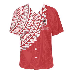 Impression par sublimation personnalisée OEM de qualité supérieure Mens Nrl Rugby League Jersey Shirt Polynésien Tribal Pattern Samoan NRL Design - Product Image 4