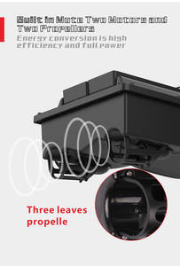 500M GPS自動ナビゲーションRCコイ釣り餌ボートナイトライト<span class=keywords><strong>2</strong></span>ベイトタンク1.5KG負荷40給餌リモコン魚ファインダー - Product Image 6