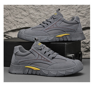 Zapatillas Casuales Transpirables de Primavera para Hombre, Nuevas Zapatillas de Trabajo Transpirables Antideslizantes para Obras de Construcción - Product Image 6