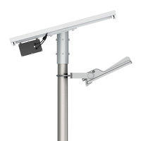 Lámpara Solar ZGSM de 50 Vatios con Luz LED, Batería de 54AH/12.8V, IP66 Impermeable, Lámparas Solares LED para Carreteras con ENEC