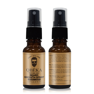 QBEKA Spray de croissance de <span class=keywords><strong>barbe</strong></span> organique à action rapide pour hommes, hydratant, stimulant la croissance des poils du visage, épaississant et fortifiant les barbes clairsemées - Product Image 2
