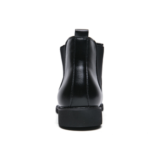 Bottes basses à bout pointu et dessus uni, grandes tailles 38-48, pour hommes, idéales pour les tenues habillées - Product Image 5