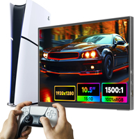 Monitor para Juegos LumiCreate de 10.5 Pulgadas IPS 16:10 Tipo-C 60Hz 30ms Pantalla Ancha Extensor de Pantalla Portátil para Laptop con Altavoz Integrado