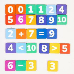 Fournitures personnalisées pour l'école à domicile, manipulations mathématiques, comptage des nombres éducatifs pour enfants, jouets d'apprentissage préscolaire 2 en 1 - Product Image 6