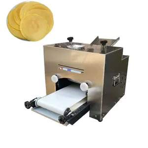 Macchina all'ingrosso pita macchina per modellare il pane sottile piatto panca tortilla cotto macchina commerciale con grill con prezzo ragionevole