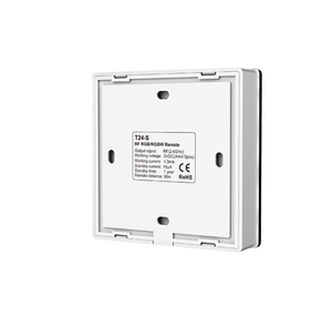 Skydance T24-S 3VDC alimentato a batteria 2 Scene 2 Zone Touch pannello di vetro RF telecomando per Controller LED - Product Image 6