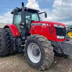 second hand/new agricultural farm MASSEY FERGUSON tractor 240hp 4x4wd with equipment loader big planter