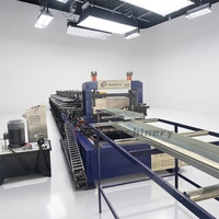 Machine de formage à rouleaux pour chemins de câbles industriels robustes en acier galvanisé perforé, à commande PLC haute vitesse, type échelle