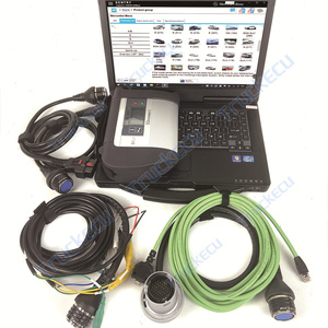 Ordinateur portable CF53 pour camion, voiture, fourgonnette Mercedes-Benz, outil de diagnostic Daimler Sprinter Actros Xentry SD Star MB C4 VCI Wifi Doip Multiplexer C5 - Product Image 2