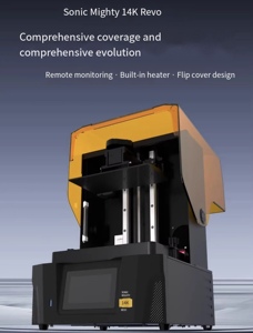 เครื่องพิมพ์เรซิ่น 3 มิติ Phrozen Sonic Mighty Revo 14K จอ LCD โมโน 14K ความละเอียด 16.8μm ความแม่นยำ XY ระบบปรับระดับอัตโนมัติ เซ็นเซอร์อัจฉริยะ สำหรับงานเครื่องประดับและทันตกรรม - Product Image 5