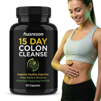 Complément Détoxifiant Super Magnésium OEM pour le Nettoyage du Côlon, Santé Intestinale, Minceur, Purifiant à Base de Plantes, Capsules de Nettoyage du Côlon de 15 Jours pour Adultes