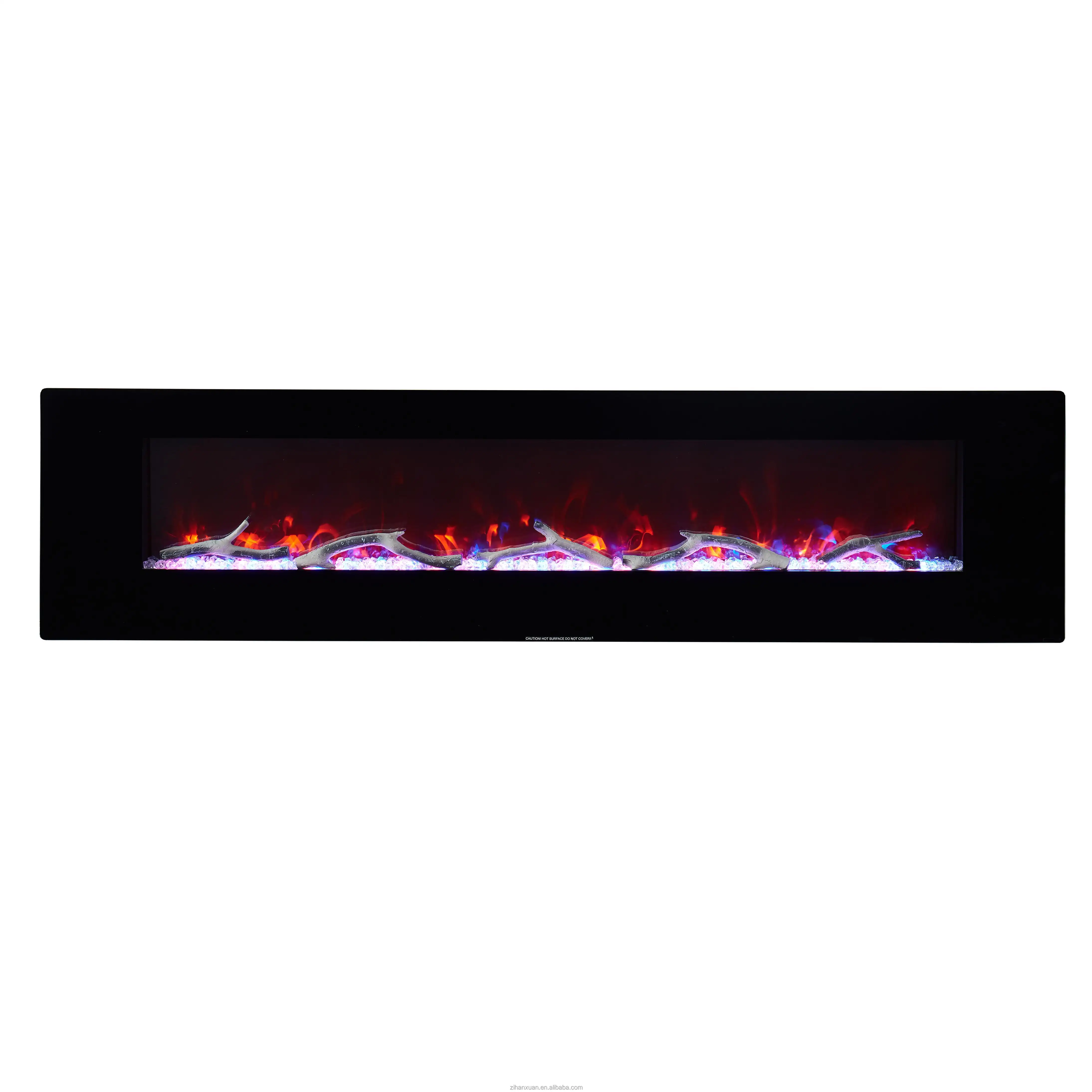 Chimenea eléctrica de calefacción decorativa, montada en la pared, LED, Venta al por mayor de fábrica