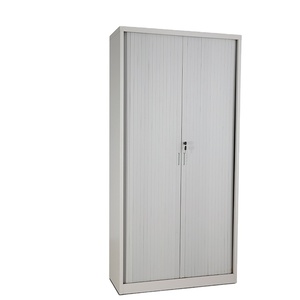 Steel office furniture roller shutter door filing metal cabinets tambour door