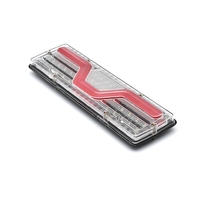 Feu arrière LED séquentiel pour remorque de camion, stop, frein, clignotant 12V 24V