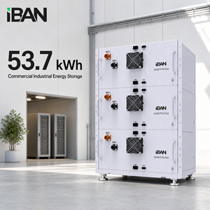 Batería de Almacenamiento de Energía Industrial y Comercial IBAN SHSIFP537100A 537V 100Ah, Batería Lifepo4 de Alto Voltaje con Refrigeración Natural - Product Image 5