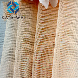 스퀘어 모양 100% 고급 나일론 부드러운 <span class=keywords><strong>Tulle</strong></span> 패브릭 웨딩 드레스 - Product Image 4