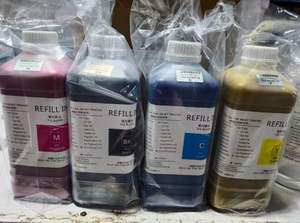 Ocbestjet 1000ml 6 màu sắc chất lượng cao sinh thái dung môi số lượng lớn mực cho Epson DX11 DX4 dx5 DX6 DX7 xp600 tx800 4720 máy in - Product Image 5