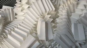 Papier filtre HEPA <span class=keywords><strong>origami</strong></span>, divers matériaux et tailles, personnalisable, pour purificateur d'<span class=keywords><strong>air</strong></span>, climatiseur, papier filtre pour <span class=keywords><strong>air</strong></span> frais - Product Image 4