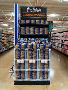 Soporte de exhibición de plástico para bebidas de <span class=keywords><strong>Cola</strong></span>, muestra gratis, tapa de extremo para refrescos, soporte de exhibición para bebidas mezcladas - Product Image 3