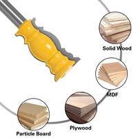 L-N240 1 pièces 1/2 "12mm tige 12.7mm grande ligne couteau couronne moulage routeur Bit Tenon Cutter pour bois bois fraise