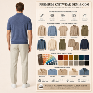Maglione Personalizzato in <span class=keywords><strong>Lana</strong></span> Merino, Polo Attiva a Maniche Corte in Lino, Maglione da <span class=keywords><strong>Uomo</strong></span> Traspirante ed Elastico - Product Image 3