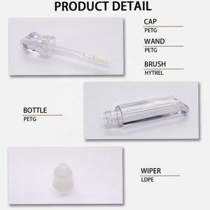 Tubos de Brillo Labial de 6.5ml con Logotipo Personalizado, Envases Transparentes de Cristal, Etiquetado Personalizado, Tubos de Brillo Labial para Cosméticos, Capacidad de 8ml - Product Image 6