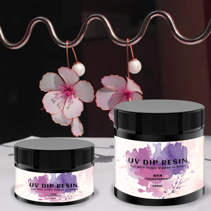 Resina UV para Flores de Cristal, Pegamento Líquido de 100 ml - Bajo Olor, Curado UV, para Accesorios para el Cabello DIY, Manualidades con Pétalos y Fabricación de Joyería - Product Image 5