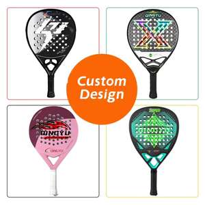 Raqueta de Tenis Personalizada con Núcleo de Diamante en Forma de Lágrima, Completamente de Carbono 3K 12K 18K - Product Image 2