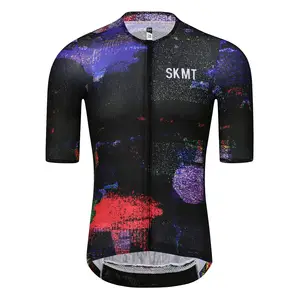 New Arrivals Short Sleeve Cycling Jersey OEM ODM Outdoor Lightweight Riding Apparel Plus Size Bike Jersey