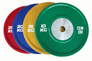 Poids de musculation rose personnalisé ShiFang. Conception de coque en caoutchouc LBS. Disque de musculation à <span class=keywords><strong>prix</strong></span> compétitif pour la musculation masculine. - Product Image 5