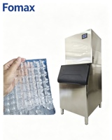 Machine à glaçons commerciale pour entreprises, machine à fabriquer des blocs de glace, machine à glaçons