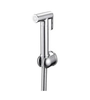 Kit de pulvérisateur de bidet rond en laiton massif, ensemble de douchettes shattaf, mitigeur de bidet pour salle de bain, shattaf et douches