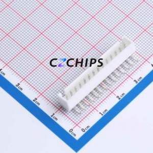 W254110K-14PW2113 Wire-to-Board Pin Header Bent Lead Through Hole,P=2.5mm Connector 1x14P 2.5mm Right Angle Insert XHB - Product Image 1