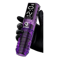 Stylo de tatouage sans fil en alliage avec batterie intégrée de 1600 mAh ; Conception robuste et pratique, vente directe d'usine pour débutants et expérimentés