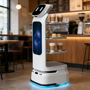 Robot de livraison de <span class=keywords><strong>restaurant</strong></span> à intelligence artificielle (IA) – Robots AR à mouvement stable pour l'industrie de la restauration - Product Image 2