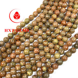 Cuentas redondas <span class=keywords><strong>Jaspe</strong></span> natural <span class=keywords><strong>de</strong></span> <span class=keywords><strong>otoño</strong></span> Cuentas al por mayor 8mm - Product Image 2